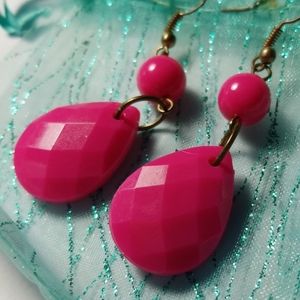Barbie Hot Pink Earrings